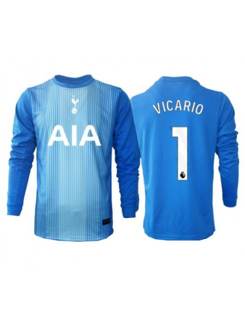 Tottenham Hotspur Guglielmo Vicario #1 Torwart Auswärtstrikot 2025-26 Langarm Tottenham Hotspur Guglielmo Vicario #1 Torwart Auswärtstrikot 2025-26 Langarm